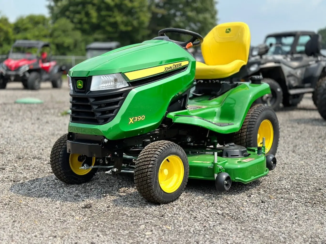 John Deere X390, 54-in. deck