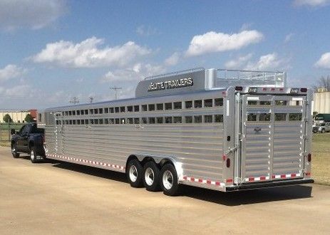 Heavy Duty Livestock Cattle Trailer
