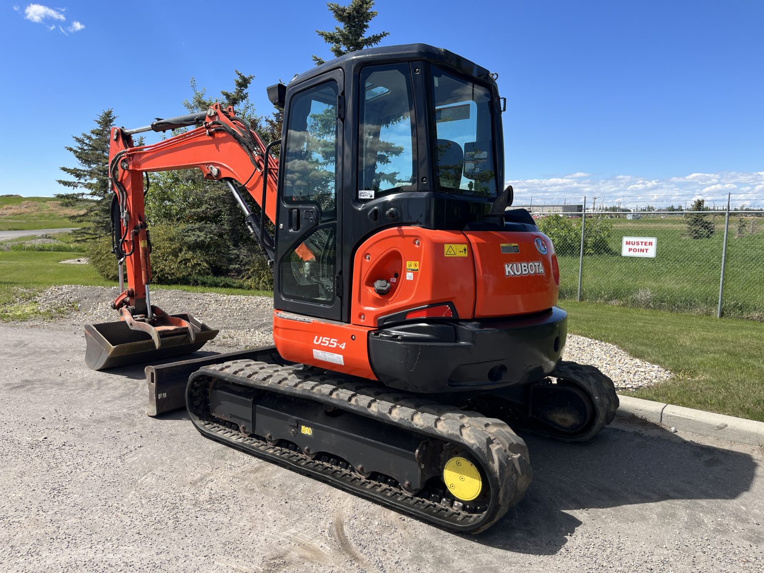 Used 2019 Kubota U55-4 – 5.5 Ton Mini Excavator Diesel - Image 2